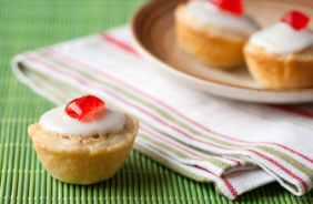Mini Cherry Bakewell Tarts